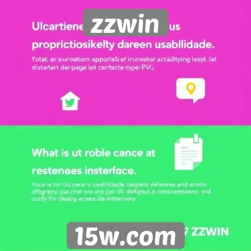 Estudos sobre a usabilidade do zzwin